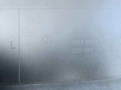 BMW Rocker Panel Side Skirt, Left 51777074419 E63 E64 645Ci 650i11